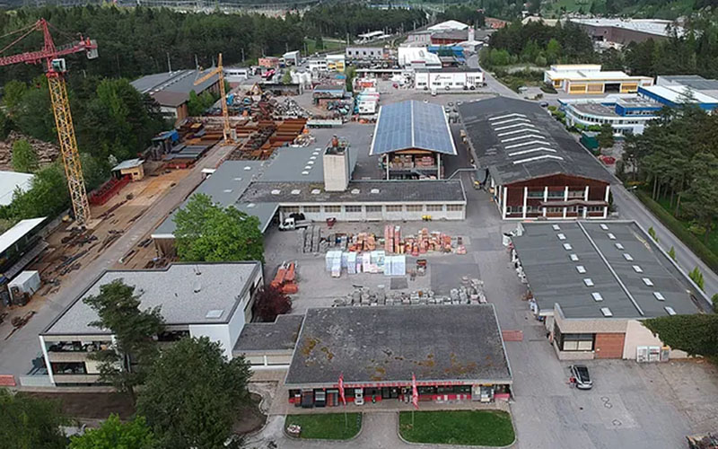 Luftaufnahme Baustelle