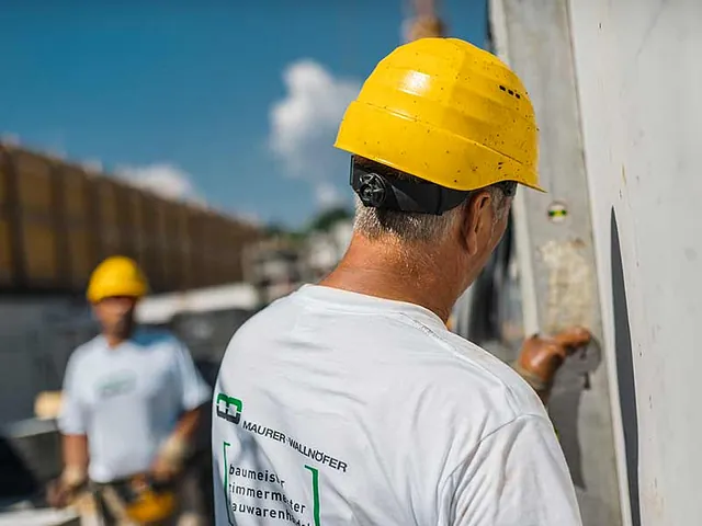 Mitarbeiter von Maurer und Wallnöfer